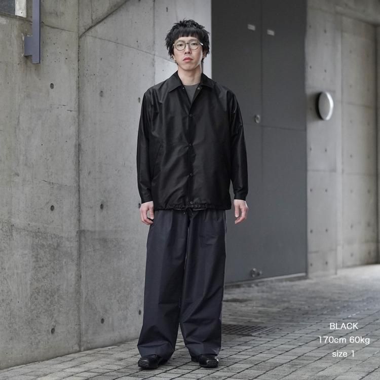 マーカウェア MARKAWARE 25ss コーチジャケットシルクタフタ マーカウェア MARKAWARE 25ss コーチジャケットシルクタフタ