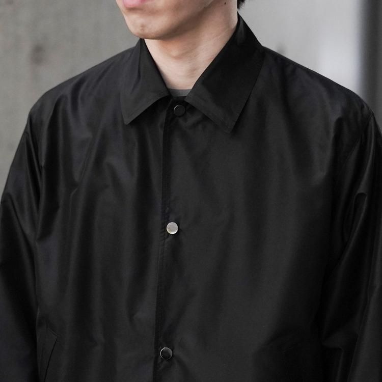 マーカウェア MARKAWARE 25ss コーチジャケットシルクタフタ マーカウェア MARKAWARE 25ss コーチジャケットシルクタフタ