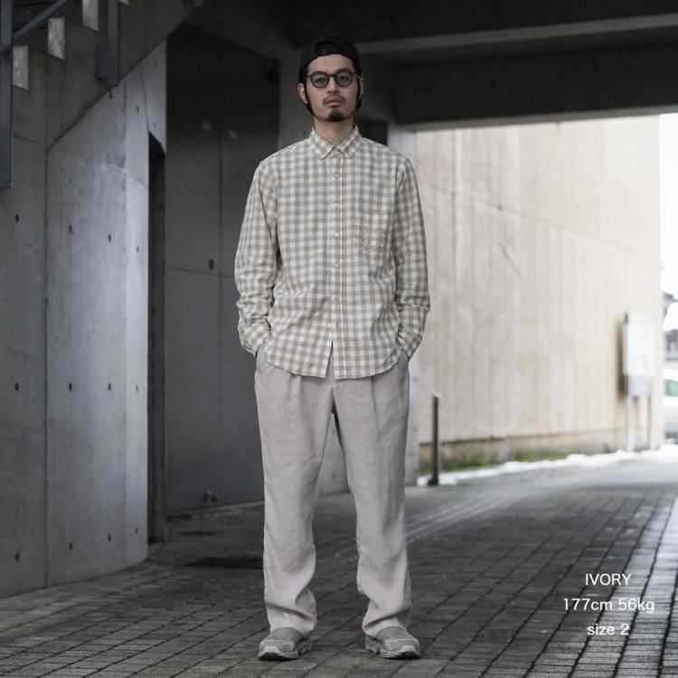 ノンネイティブ nonnative 25ss オフィサーチノトラウザー