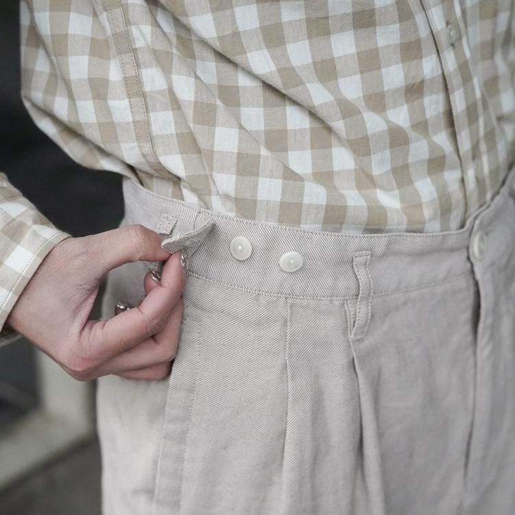 ノンネイティブ nonnative 25ss オフィサーチノトラウザー
