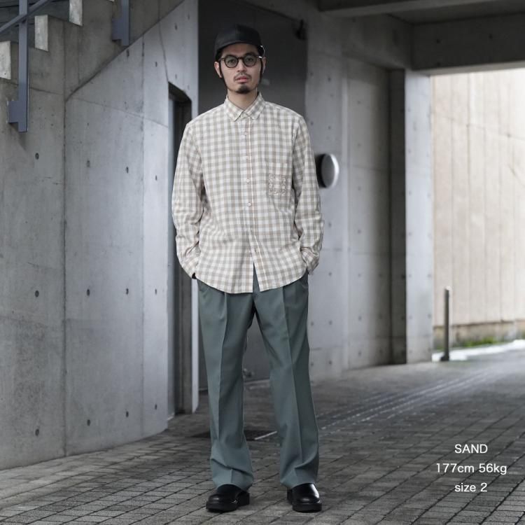 ノンネイティブ nonnative 25ss デュエラーボタンダウンロング ノンネイティブ nonnative 25ss デュエラーボタンダウンロング