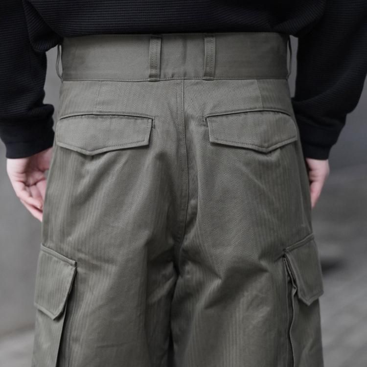 オーベルジュ AUBERGE 24aw アーリー47 カーゴパンツ M47前期 オーベルジュ AUBERGE 24aw アーリー47 カーゴパンツ M47前期