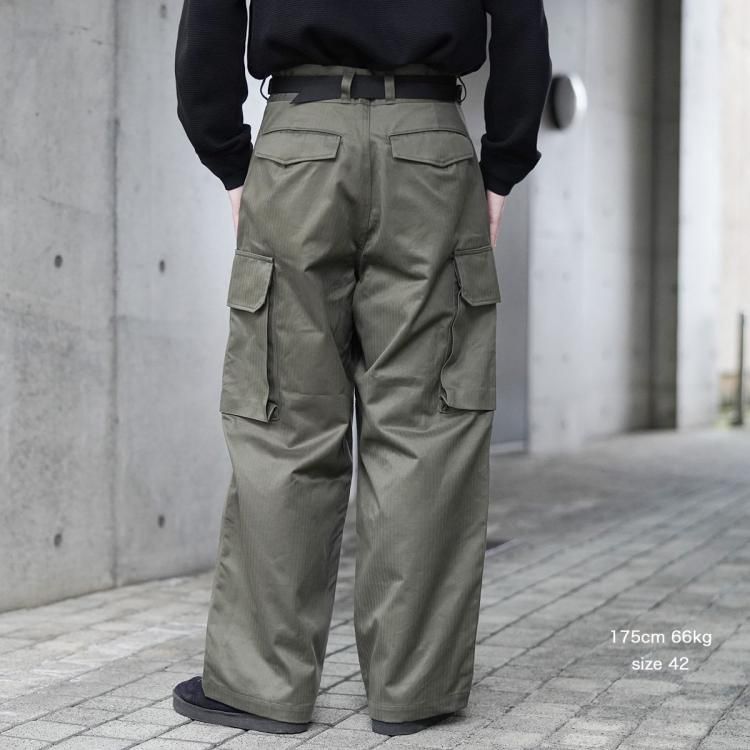 オーベルジュ AUBERGE 24aw アーリー47 カーゴパンツ M47前期 オーベルジュ AUBERGE 24aw アーリー47 カーゴパンツ M47前期