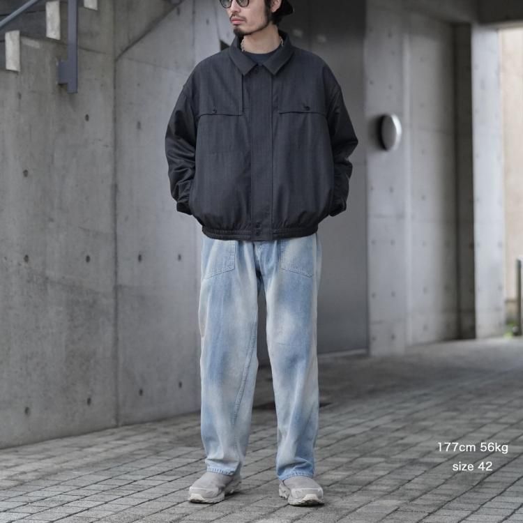 オーベルジュ AUBERGE 25ss ガスパール ブリーチ 日焼けデニム