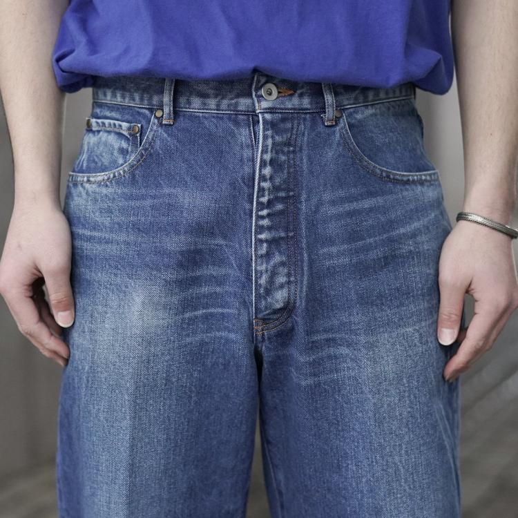 ビソウン BISOWN 25ss ビソウンデニム ユーズドブリーチ BISOWN