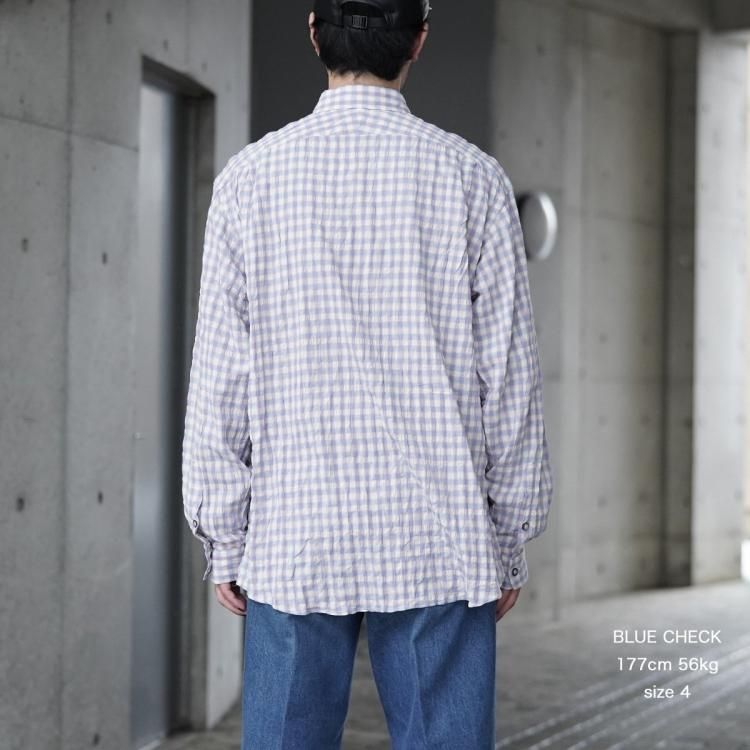 【最終値下】BISOWN ビソウン CHECK G.I. SHIRTS 25SS ビソウン BISOWN 25ss チェックシャツ CHECK G.I. SHIRTS