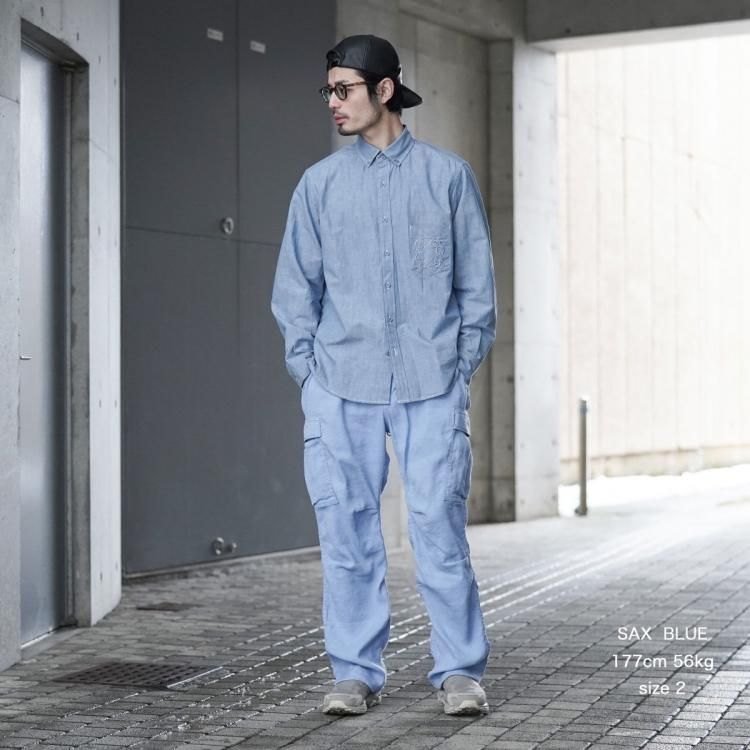 ノンネイティブ nonnative 25ss デュエラーボタンダウンシャツ