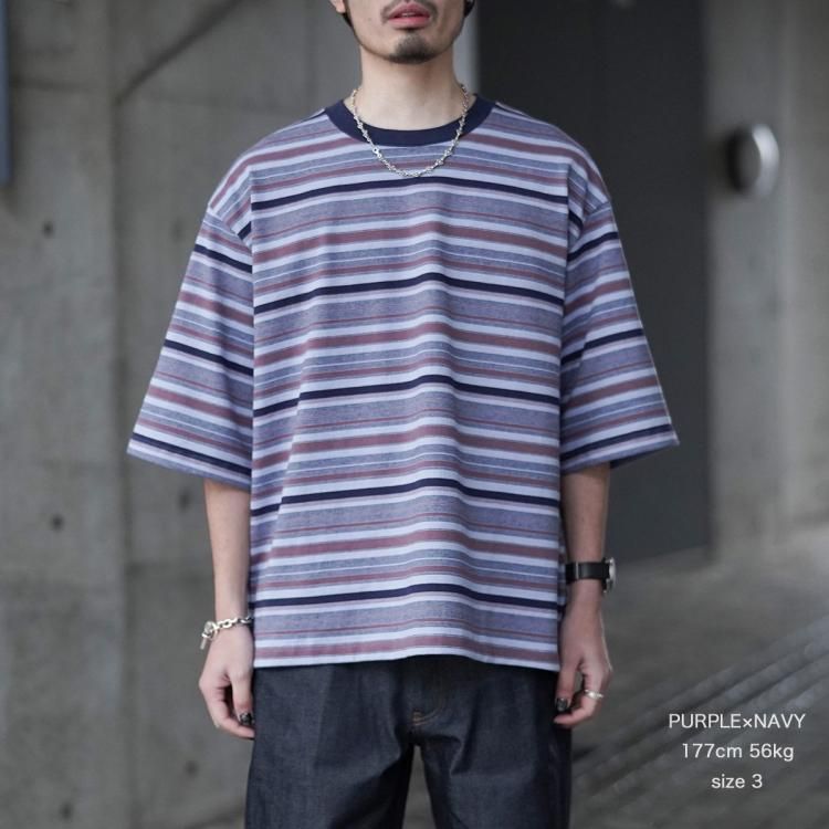 ポリプロイド POLYPLOID 25SS ボーダーTシャツ T SHIRT (TYPE B) ポリプロイド POLYPLOID 25SS ボーダーTシャツ T SHIRT (TYPE B)