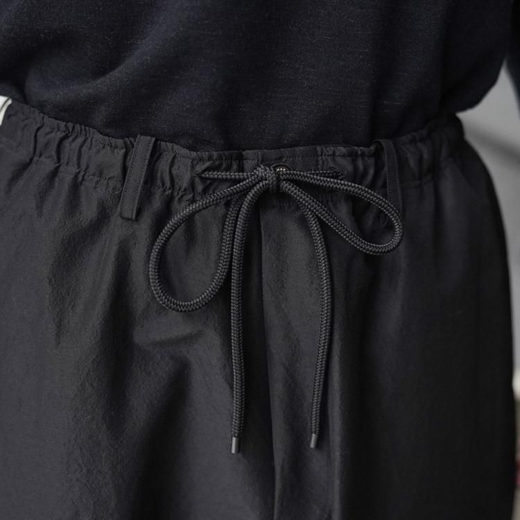 マーカウェア MARKAWARE 25ss ワイドトラックパンツシルクウール