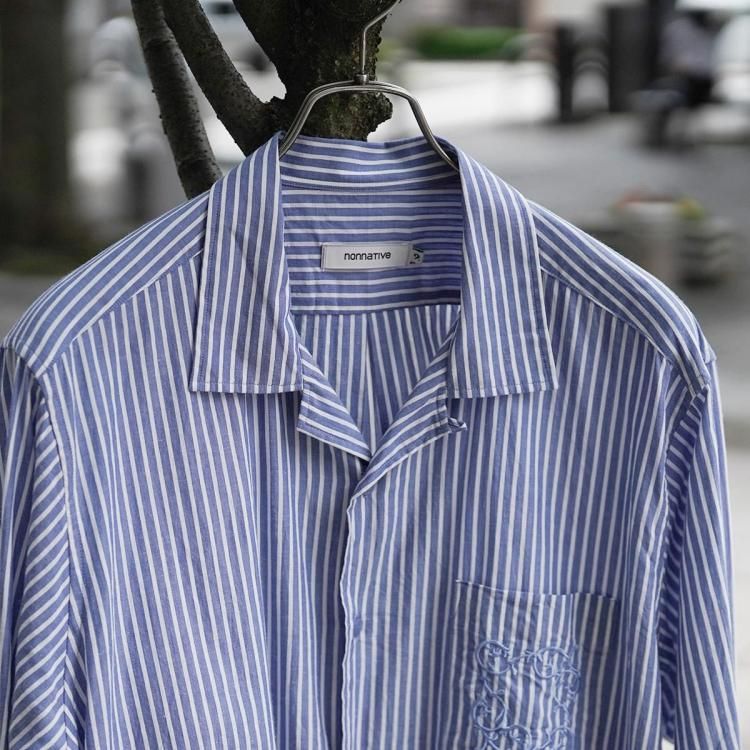 ノンネイティブ nonnative 25ss ボイジャーロングスリーブシャツ