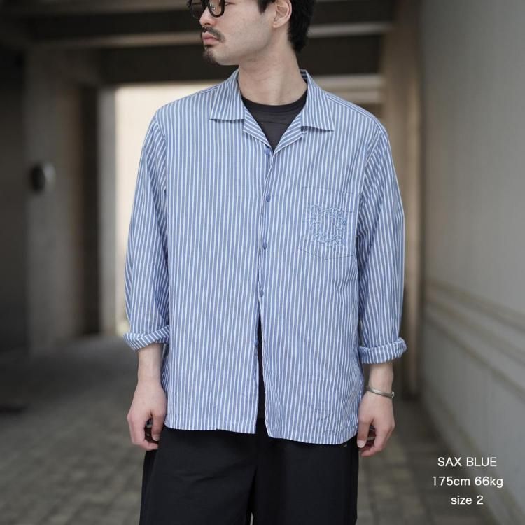 ノンネイティブ nonnative 25ss ボイジャーロングスリーブシャツ