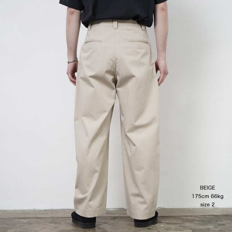 パラトレイト paratrait 25ss ケーキスキンチノパンツ CAKESKIN パラトレイト paratrait 25ss ケーキスキンチノパンツ CAKESKIN