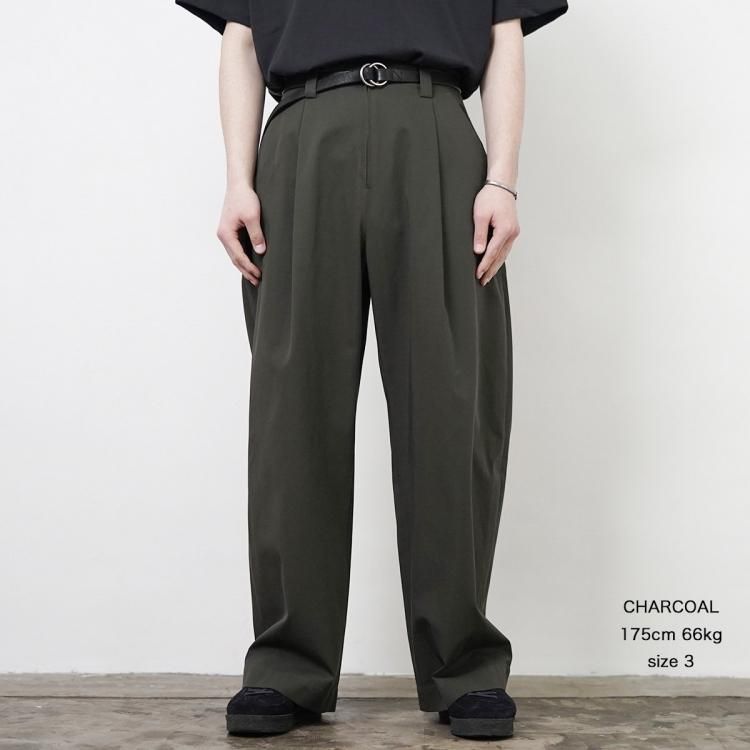 驚きの価格が実現！ パラトレイト paratrait CAKESKIN ケーキスキンチノパンツ 25ss パンツ