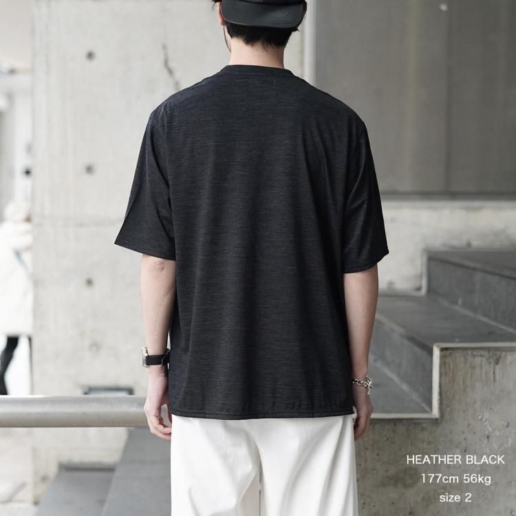 BLACKWEIRDOS ゼブラ柄 クルーネック トレーナー マーカ marka 25ss クルーネックTee CREW NECK TEE (SUPER120's