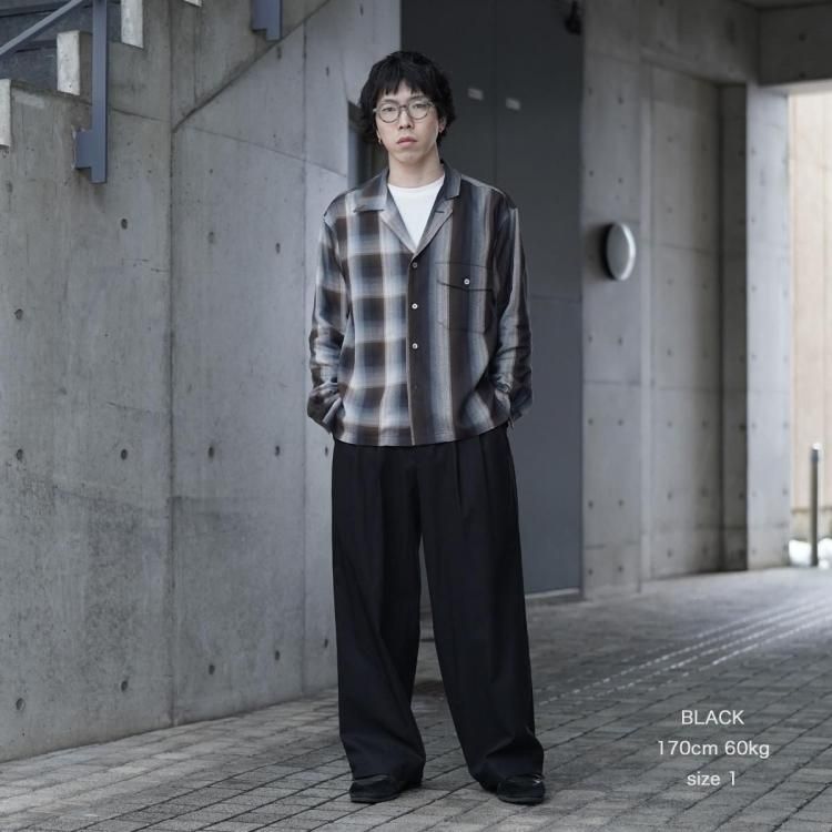 マーカウェア MARKAWARE 25ss トリプルプリーツイージー