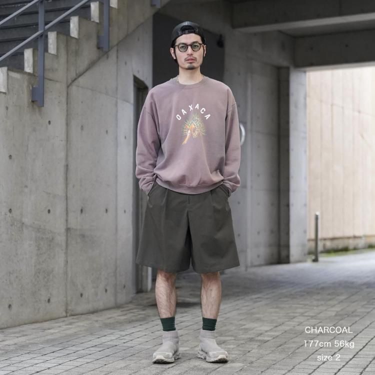 パラトレイト paratrait 25ss ケーキスキンチノキュロットパンツ
