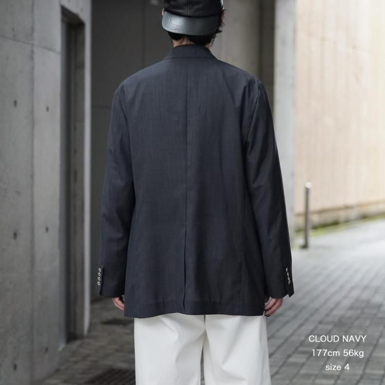 ビソウン BISOWN 25ss シアーウールアンコンジャケット SHEER ビソウン BISOWN 25ss シアーウールアンコンジャケット SHEER