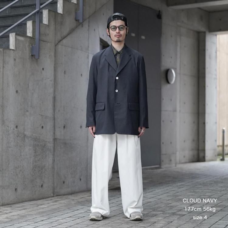 ビソウン BISOWN 25ss シアーウールアンコンジャケット SHEER ビソウン BISOWN 25ss シアーウールアンコンジャケット SHEER