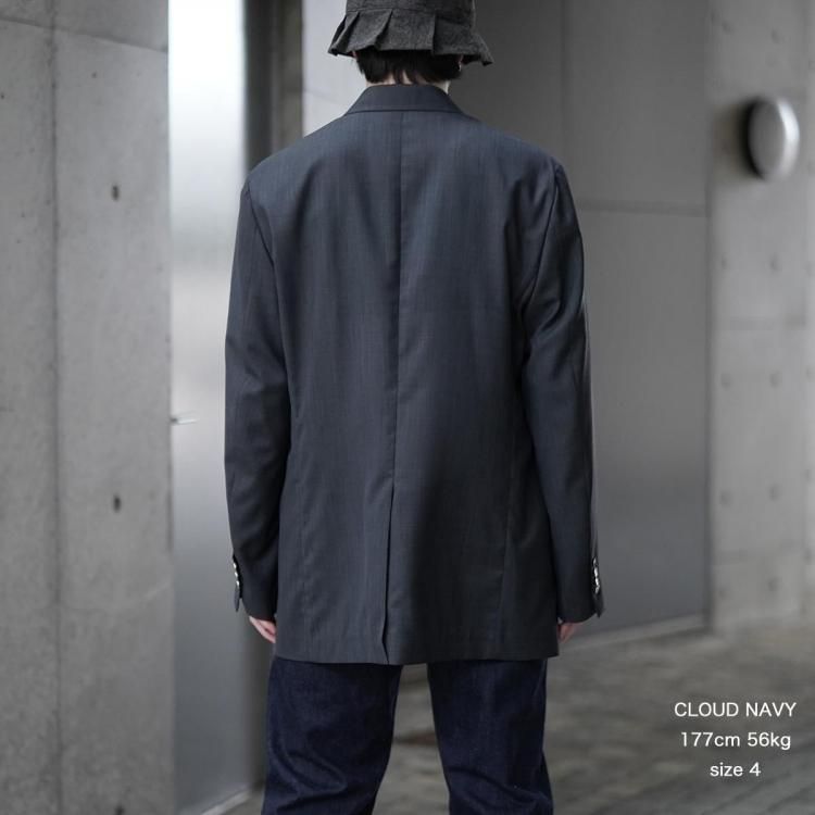 ビソウン BISOWN 25ss シアーウールアンコンジャケット SHEER ビソウン BISOWN 25ss シアーウールアンコンジャケット SHEER