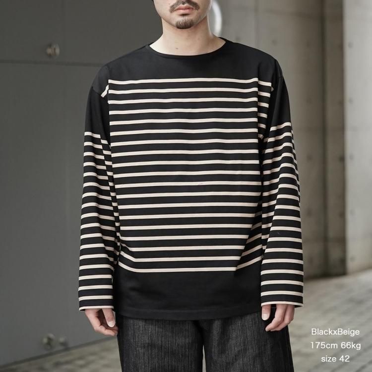 オーベルジュ AUBERGE 25ss ビッグシャルロットバスクシャツ BIG
