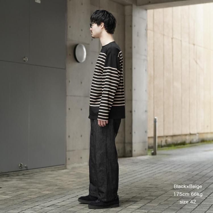 オーベルジュ AUBERGE 25ss ビッグシャルロットバスクシャツ BIG