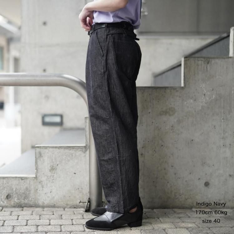 オーベルジュ AUBERGE 25ss ボルドー リネンパンツ BORDEAUX オーベルジュ AUBERGE 25ss ボルドー リネンパンツ BORDEAUX