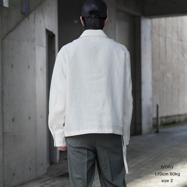 25SS MARKAWARE HEMP ハーフジップ シャツ ジャケット 25SS MARKAWARE HEMP ハーフジップ シャツ ジャケット - メルカリ