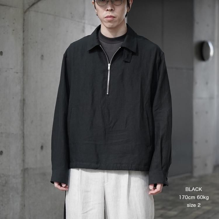 マーカウェア MARKAWARE 25ss ハーフジップサービスジャケット