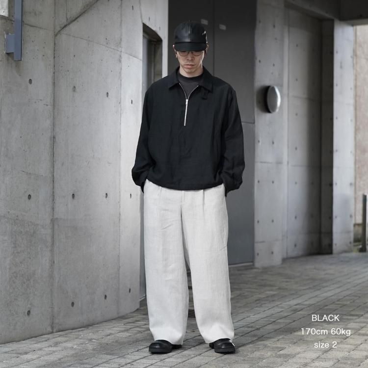 マーカウェア MARKAWARE 25ss ハーフジップサービスジャケット
