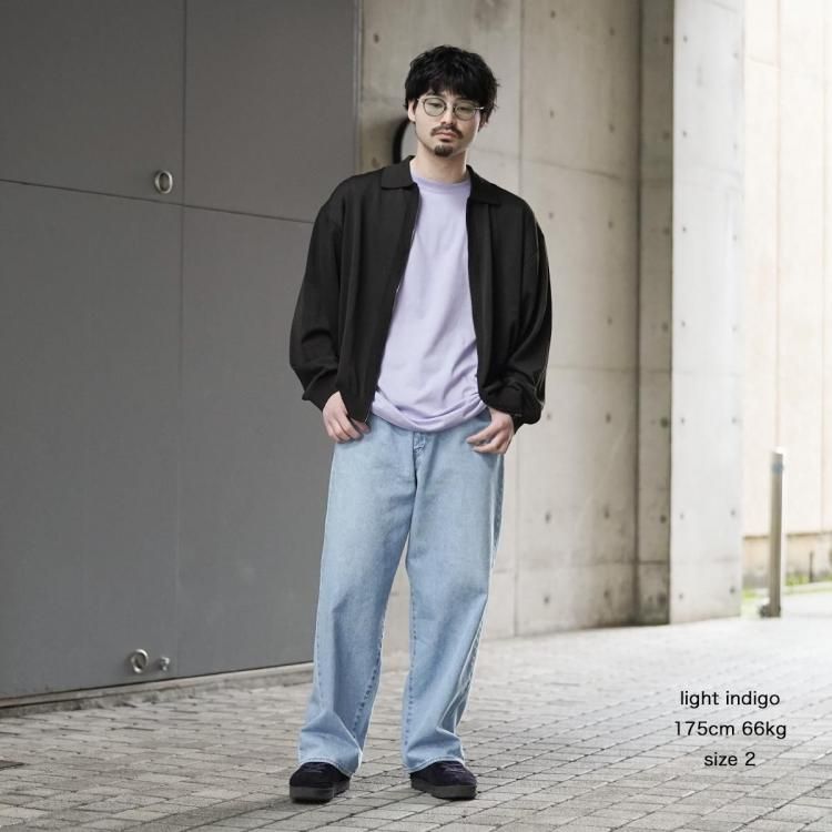 アワサ awasa 25ss 5ポケットライトオンスワイドデニム