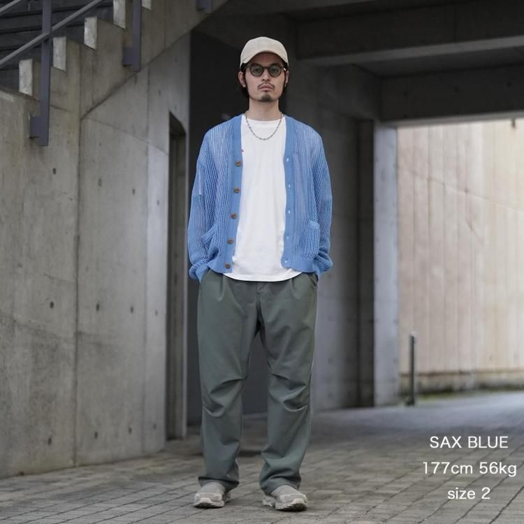 ノンネイティブ nonnative 25ss マリナーカーディガンメッシュ
