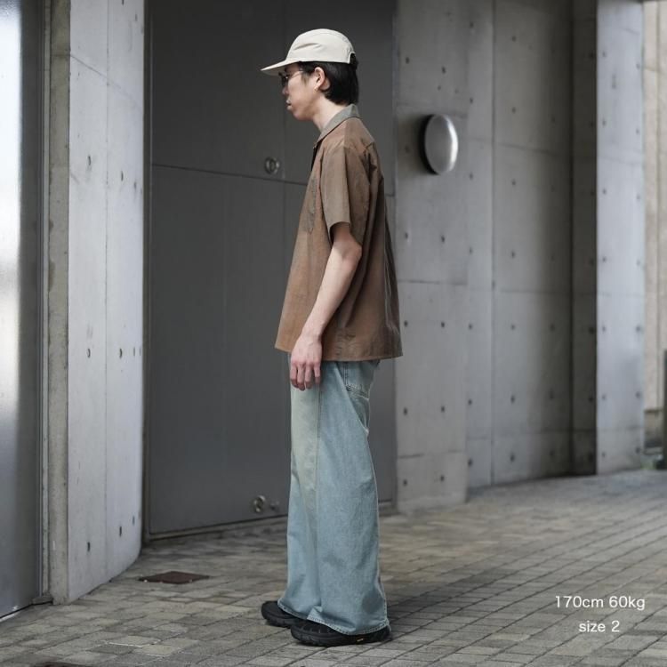 ジエダ JieDa 25SS ダイナイロンオープンカラーシャツ 開襟