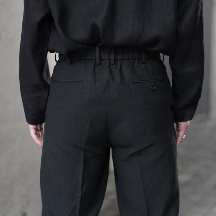 マーカウェア MARKAWARE 25ss ワイドストレートトラウザーヘンプタイプ