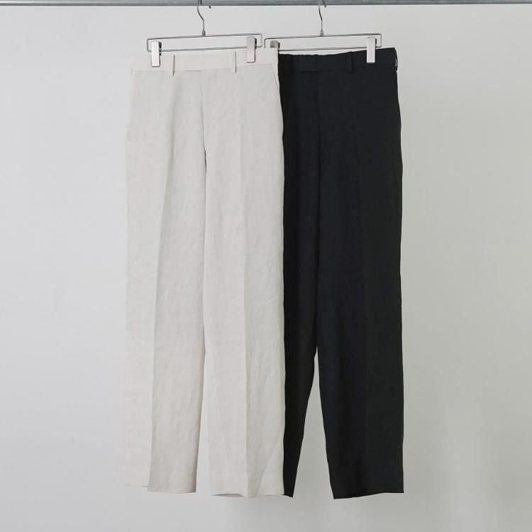 た*ら様 MARKAWARE　マーカウェア　ストレートフィットトラウザー マーカウェア MARKAWARE 25ss ワイドストレートトラウザーヘンプ