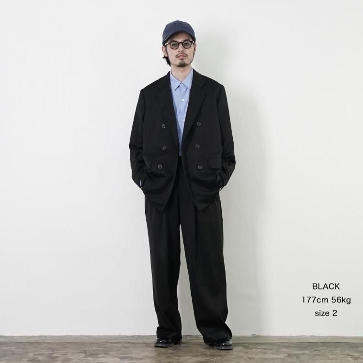 マーカウェア MARKAWARE 25ss トリプルプリーテッドワイド