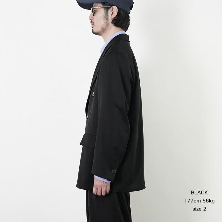 マーカウェア MARKAWARE 25ss ダブルブレステッドコンフォート