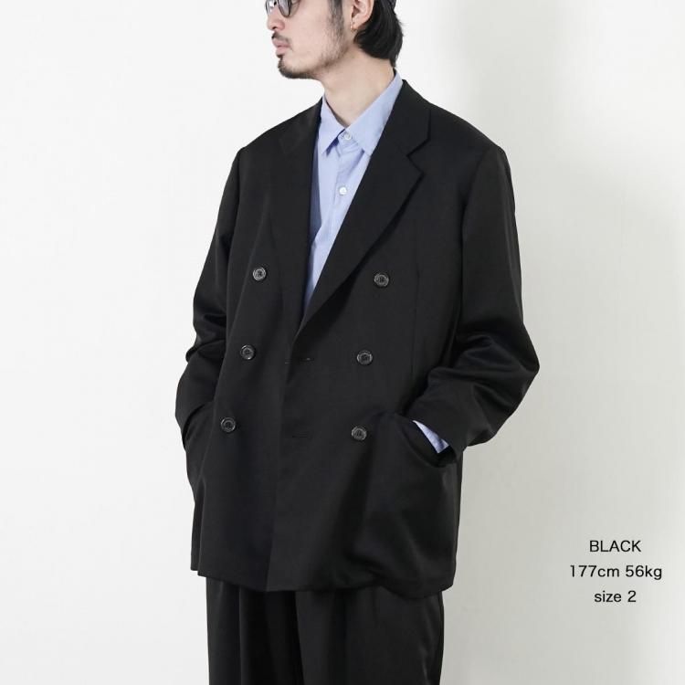 【着用1回】Markaware ジャケット コンフォートブレザー ダークグリーン イージーケア』LIFE STYLE TAILOR ストレッチオックスメタル