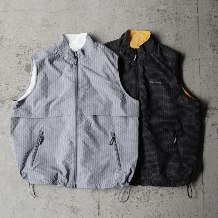 ワイルドシング WILD THINGS 25SS ゲッコーリバーシブルベスト