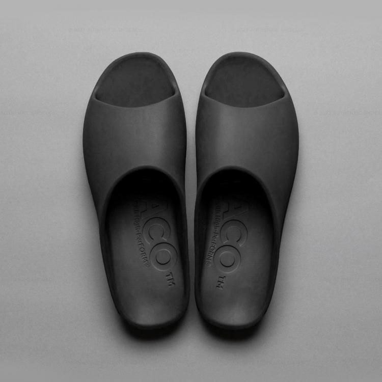 PPACO LUX-2(AIR STUDDED SOLE)パコ サンダル 黒27 PPACO (パコ) LUX-2 AIR STUDDED SOLE / スライドサンダル
