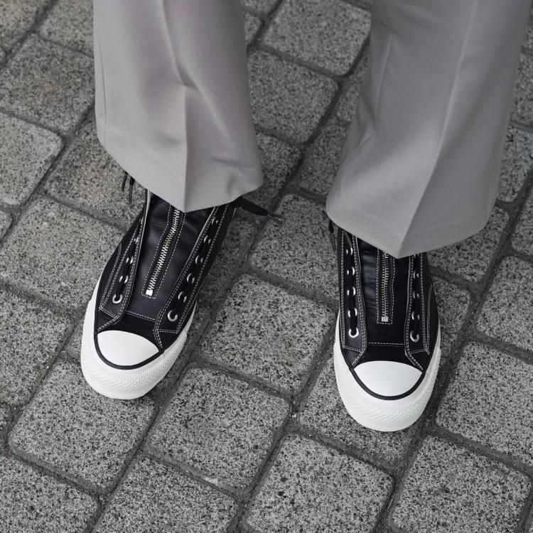 【サイズ2】ノンネイティブ　シューズ　カウレザー　ゴアテックス　スピングルムーブ DWELLER TRAINER HI COW LEATHER WITH GORE-TEX by SPINGLE MOVE