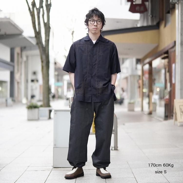 ヴァイナルアーカイブ VAINL ARCHIVE ダブルニーパンツ DK-PT-D