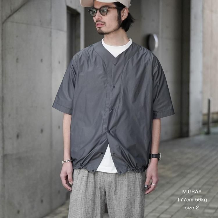 トップス marka BASE BALL SHIRT marka(マーカ) - BASE BALL TEE L/S RECYCLE SUVIN ORGANIC