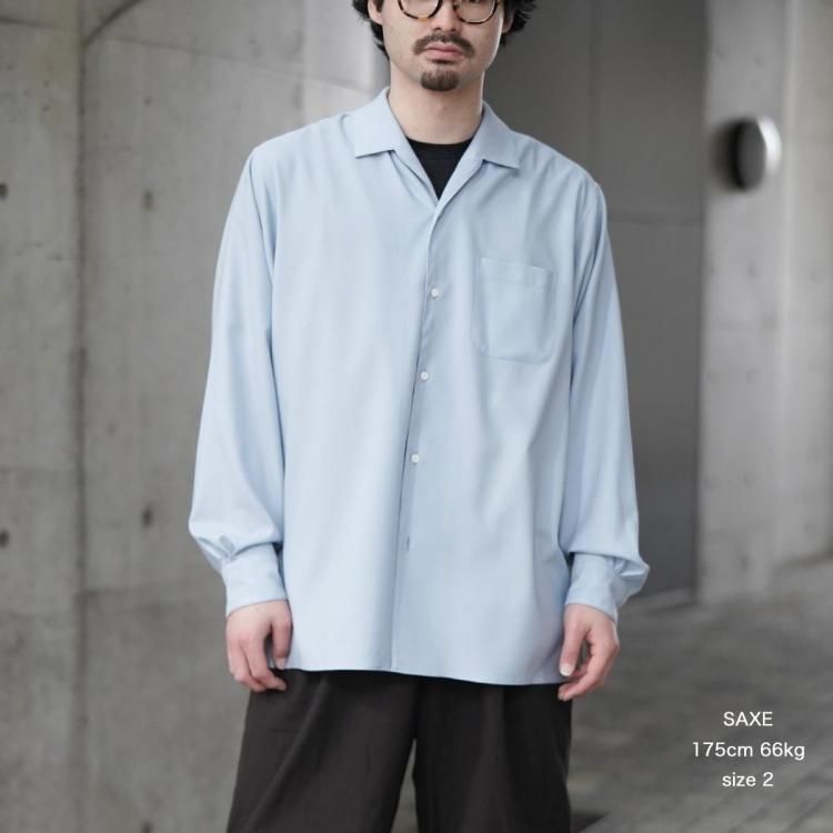 marka (マーカ) LOOSE NECK TEE L/S / ルーズネックTロングスリーブ