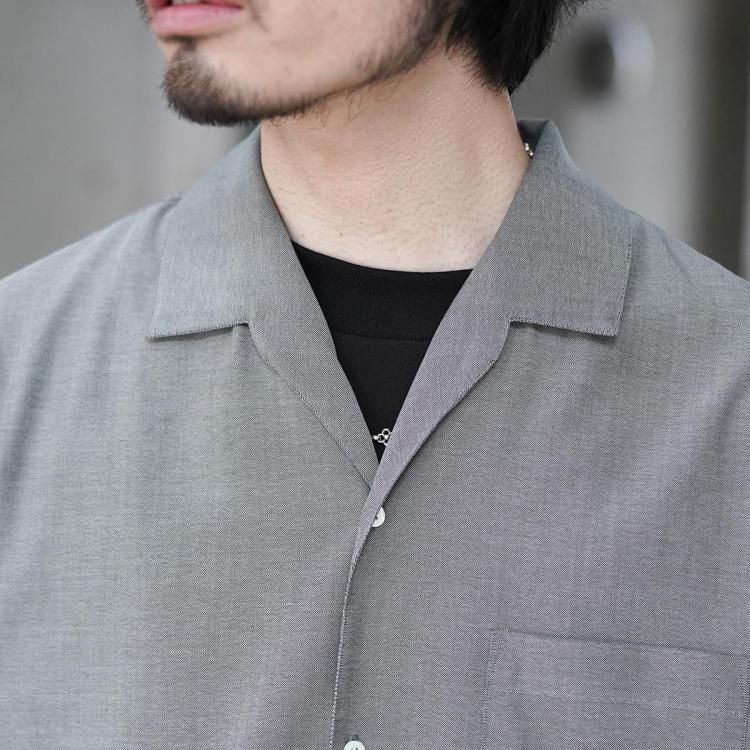 マーカウェア MARKAWARE 25ss イタリアンオープンカラーシャツ