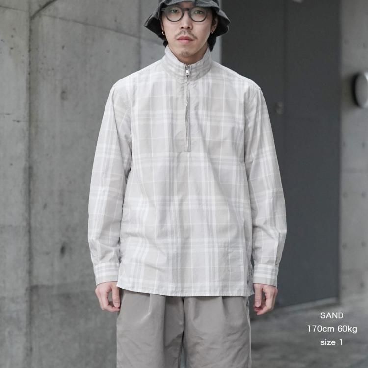 ノンネイティブ nonnative 25ss マリナープルオーバーシャツ