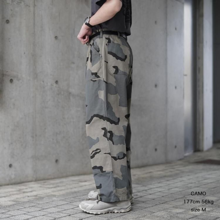 ヴァイナルアーカイブ VAINL ARCHIVE 25SS 迷彩カーゴパンツ DK-PT-C