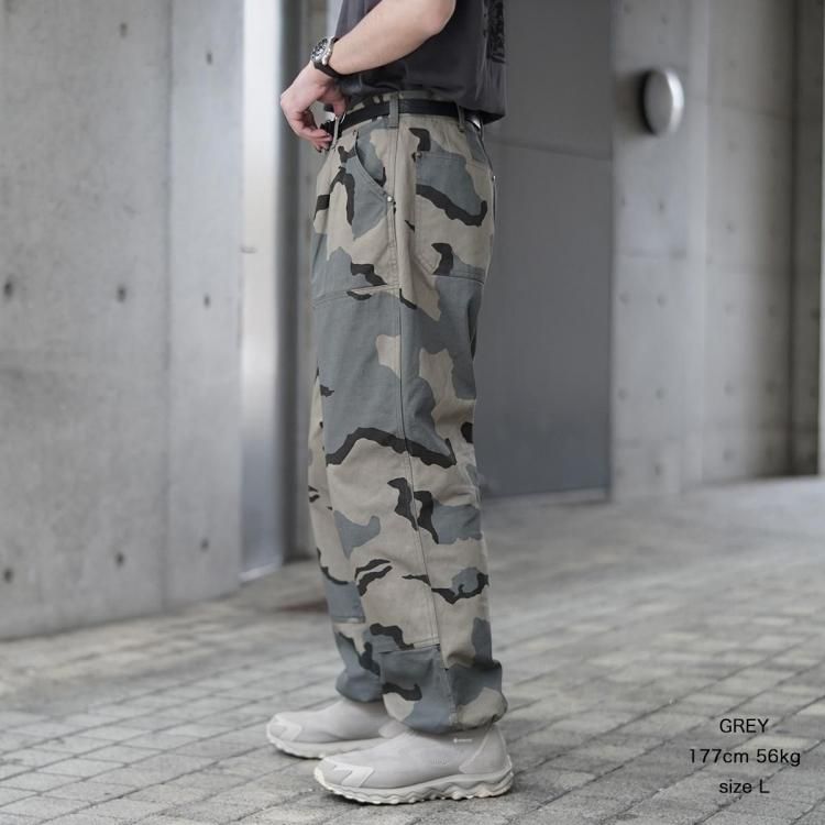 ヴァイナルアーカイブ VAINL ARCHIVE 25SS 迷彩カーゴパンツ DK-PT-C