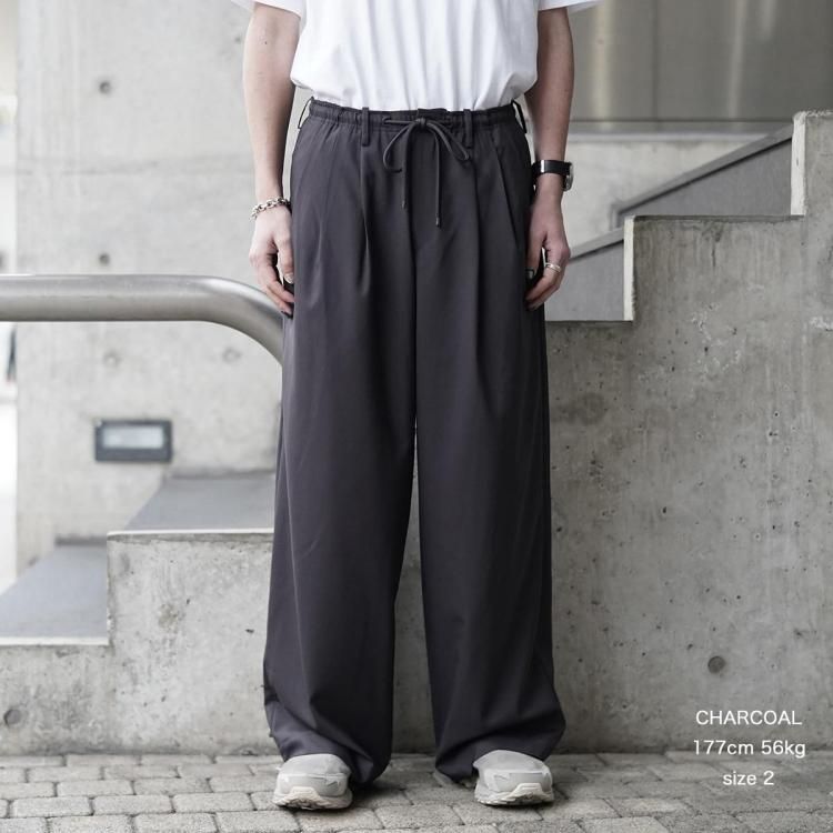 markaware ウールトロピカル イージーパンツ サイズ2 マーカウェア WOOL TROPICALシリーズをくらべてみたら たまプラーザのセレクト