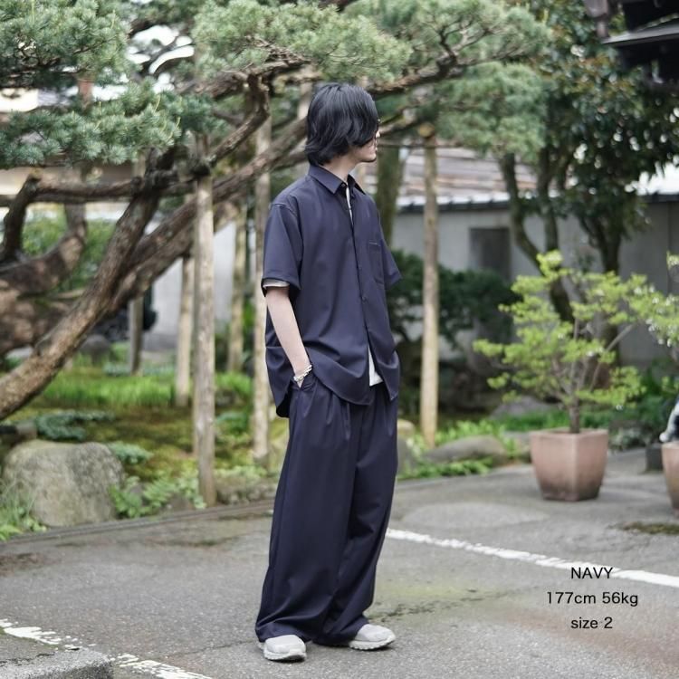 マーカウェア MARKAWARE 25ss トリプルプリーテッドドイージー