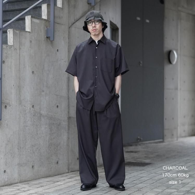 スーパーセール期間限定 マーカウェア トリプルプリーテッドドイージー 25ss MARKAWARE パンツ